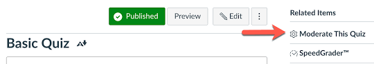 It might be harder than you think. Canvas Quizzes Extended Time And The Moderate Tool Elearning Blog