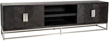 Scratcher joined 4 years, 2 months ago united kingdom. Blackbone Black Oak And Silver 4 Door Tv Unit 220cm