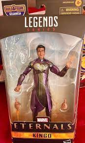 Images posted to social media show off the marvel legends action figure where art is on the box and describes ajak as: Updated Hasbro Marvel Legends Eternals Movie Wave Figure Images Surface Online Possible Spoilers