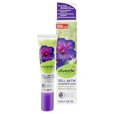 Alverde Blue Hibiscus Active Eye Cream 15ml German Drugstore Eye Cream Hibiscus Blue Hibiscus