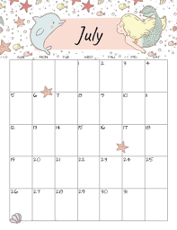 Printable Calendar July 2020 For Kids In 2020 July Calendar Calendar Printables Kids Calendar