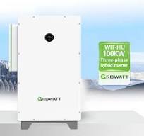 China Manufacturer Direct Sale Growatt WIT 100K-HU 100kW Hybrid 4000v Solar  Inverter with Fast Delivery and Warranty