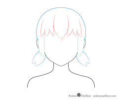 In this hairstyle a mop of hair completely obscures his or her eyes and. How To Draw Anime And Manga Hair Female Animeoutline