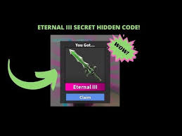 Yo theres a code for the eternalcane hidden in this video! Mm2 Codes 2019 Godly List 06 2021