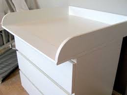 Puckdaddy Moritz Changing Top Unit 80x78x10 Cm White For The Etsy Ikea Malm Ikea Ikea Chest Of Drawers