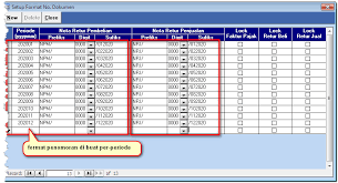 Nama, alamat, dan nomor pokok wajib pajak pembeli; Penomoran Dokumen Pada Krishand Ppn