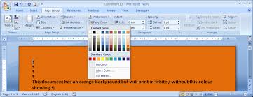 In the display category, select the print background colors and images check box, then click the ok button to apply the changes. How To Have A Word And Pdf Document Show Off White Ivory Or Light Gray Background On Screen But Automatically Print On Paper As White Super User