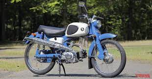 ホンダ初の50ccスポーツ スポーツカブc110 映像あり webヤングマシン ホンダ カブ ホンダカブ