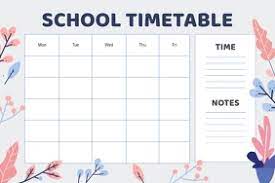 I wish there were two different planner options. 5 590 School Timetable Template Customizable Design Templates Postermywall
