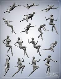 Superhero Poses For Genesis 2 Female S 3d Models And 3d Software By Daz 3d Figure Drawing Poses Drawing Poses Art Reference Poses