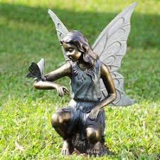 Grande Fairy Of Kensington Garden Statue Fairy Statues Garden Statues Garden Sculpture