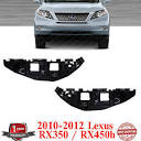 Front Bumper Brackets For 2010-2012 Lexus RX350 / RX450h / Set of ...
