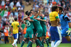 Fans in mexico and rio react after mexico win the mens football gold medal: In Olympic Soccer Mexico S Beauty And Brazil S Failure The New York Times