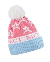 Unisex Wool Blend Pm Star Beanie Hat Peach Pink Beanie Hats Beanie Peach Pink