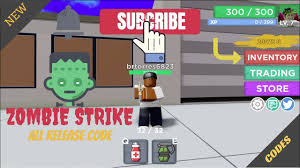 All New Codes Zombie Strike Beta Youtube