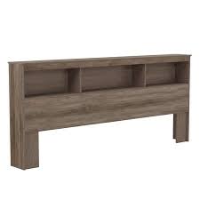 Gable crest queen headboard, gray oak #crest #gable #headboard #queen. Carriage Hill Low Profile Bookcase King Headboard With 2 Usb Ports Gray Oak By Hillsdale Living Essentials Walmart Com Wood Storage Furniture King Headboard Grey Oak