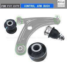 When the lower control arm bushing begins to fail in your car, one of the first symptoms you will this means the total price average for a lower control arm bushing replacement cost is usually. Front Suspension Axle Lower Control Arm Compliance Bush Bushing For Honda Fit Jazz City Gd1 Gd3 Gd6 Gd8 2003 2008 Shopee Malaysia