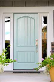 No matter your design style, i'm sure there is a paint color here for you. Color Spotlight Wythe Blue From Benjamin Moore Painted Front Doors Front Door Paint Colors Brick Exterior House