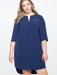 Zip Pocket Easy Dress Women S Plus Size Dresses Eloquii Simple Dresses Plus Size Dresses Latest African Fashion Dresses