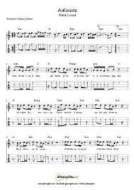 Anlasana Gitar Nota Tab Gitaregitim Net Muzik Notalari Flut Gitar