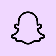 Snapchat Icon Lila Iphone Icon App Icon Snapchat Icon