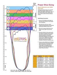 Printable Shoe Size Chart Activity Shelter Sokker