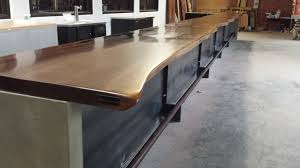 In this article we are going to. Custom Made Commercial Live Edge Bar Tops Walnut Cherry Maple Oak Slabs By Woodrich Custommade Com