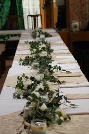 Ivy Table Runner By Whickender On Deviantart Wedding Table Decorations Table Runners Wedding Wedding Table