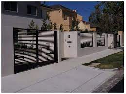 Cocok untuk desain rumah modern maupun minimalis. Model Pagar Besi Minimalis Arsitektur Minimalis Desain Eksterior