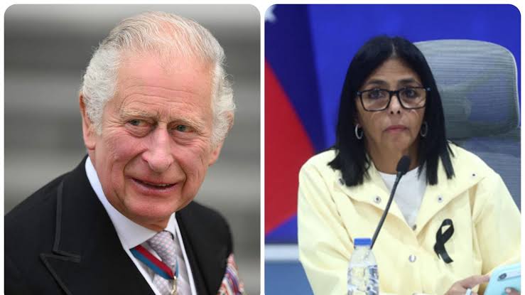 Delcy Rodríguez le pide al rey Carlos III liberar el oro venezolano  retenido en Inglaterra para atender la emergencia por terremotos - Semana
