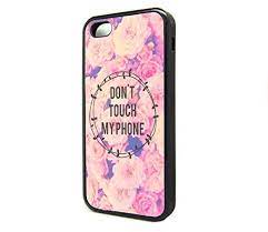 Case disney princess doge doge iphone case doge phone case dot pattern phone case doughnut phone case dva printing phone case ear elegant embroidery epoxy phone case exclusive fairytale fan art fashion fashionable female fish flash phone case floral floral pattern phonecase floral phone. Amazon Com Iphone 5s 5 Case For Girls Boys Popular Quote Don T Touch My Phone Hipster Cute Indie Boho Fashion Cover Skin Mo Case Cute Phone Cases Iphone Cases