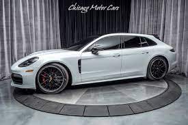 The panamera is offered in both sedan and sport turismo body styles and is available in several powertrains, including a hybrid. Used 2018 Porsche Panamera Turbo Sport Turismo Msrp 186k Sport Package Sport Design Package For Sale Special Pricing Chicago Motor Cars Stock 16622