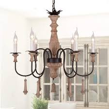 Potterybarn.com has been visited by 100k+ users in the past month Osairuos French Country Lighting Handmade Wood Chandelier Farmhouse Distressed Rustic Ceiling French Country Chandelier Rustic Chandelier Rustic Ceiling Lights