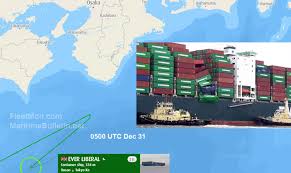In this vlog i show you what. Full Story Evergreen Container Ship Bound For Usa Lost 36 Containers Update Jan 2 Ever Liberal Fleetmon Maritime News