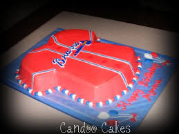 Braves Cakes Braves Jersey Wilton T Shirt Pan Choc Cake W Bc Icing Brave Cakes Cake Braves Jersey