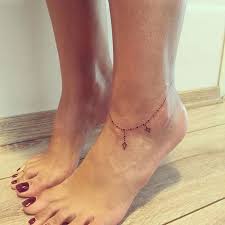 Foot tattoos feminine ankle bracelet tattoo. 50 Elegant Foot Tattoo Designs For Women For Creative Juice