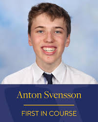 Congratulations to Anton Svensson