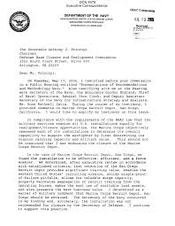 The president of any country in the world is acknowledged as the titular head and has great importance tips for writing a letter to the president. Executive Correspondence Letter Dtd 06 30 05 To Chairman Principi From Usmc Commandant General M W Hagee Unt Digital Library
