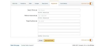 How to key word outline template! The Ultimate Guide To Amazon Keyword Research Wordstream