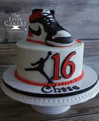 Nike Air Jordan Shoe Cake Jump Man Jordan Cake Cake 14th Birthday Cakes