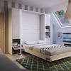 For your bedroom, pick a bed with storage to stow away all seasonal items, blankets, throws and more. 1