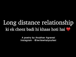 Love quotes for long distance relationship in hindi. Long Distance Relationship Feat Anubhav Agrawal Poetry Iwritewhatyoufeel Instagram Yout Long Distance Relationship Distance Relationship Long Distance