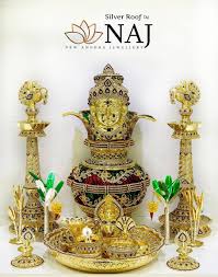Sravana Masam Varamahalakshmi Collections Silver Roof By Naj L Nellore Silver Pooja Items Goddess Decor Gold Decor