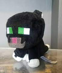 Minecraft Tuxedo Cat Plush Stuffed Toy Soft Jinx Mytoddler Minecraft Playing Game Cat Plush Tuxedo Cat Animal Plush Toys