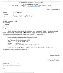 Contoh bentuk surat official style. Contoh Surat Block Style