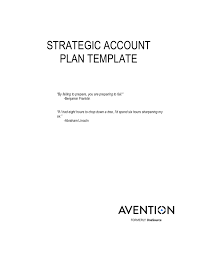Template bank reconciliation worksheet other template accounts. Strategic Account Plan Template