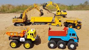 14 piece sand castle building set. Construction Vehicles Toys For Kids Excavator Dump Truck Tractor Toys Construction Vehicles Tractor Toy Kids Toys
