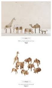 ferm living plywood animals copycatchic cardboard toys cardboard art wood animal