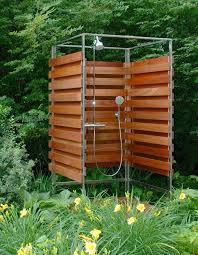 Outdoor camping showers offer lots of simple and practical design ideas we can use to build super easy outdoor showers in our backyard. Simple Luxuries 10 Killer Outdoor Showers