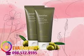 Sữa Rửa Mặt Innisfree Olive Real Cleansing Foam Giup Rửa Sạch Sau Ben Trong Lấy đi Bụi Bẩn Dầu Thừa Sữa Rửa Mặt Co Tốt Cho Da Kho Khong Trong 2020